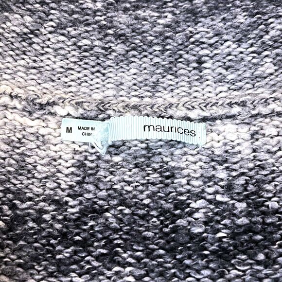 Maurices Gray Cowl Neck Sweater Medium - Picture 6 of 8